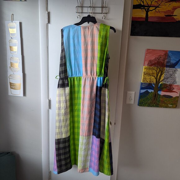 STINE GOYA Multicolor Patchwork Dress - Picture 11 of 14